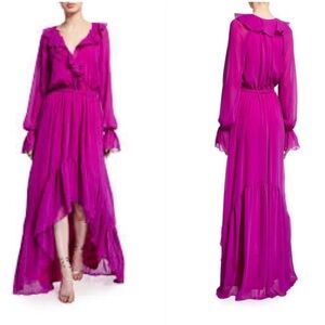 Ramy Brook Fuchsia High Low Dress